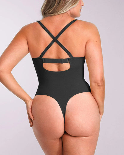 Strapless Thong Bodysuit