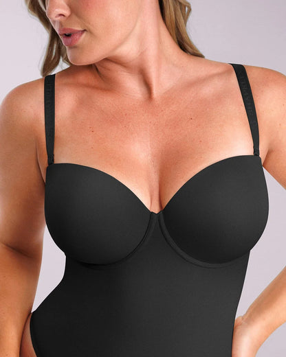 Strapless Thong Bodysuit