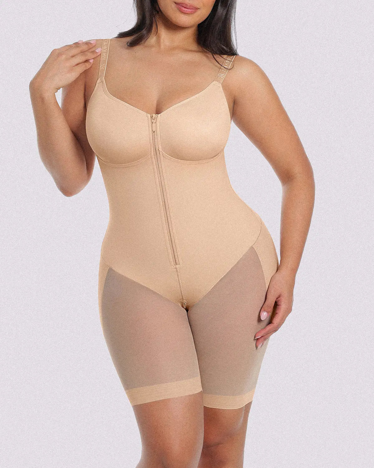 Body Modelador Hourglass de Corpo Inteiro até à Coxa