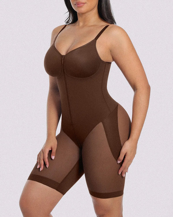 Hourglass Full Body Mid Thigh Bodysuit