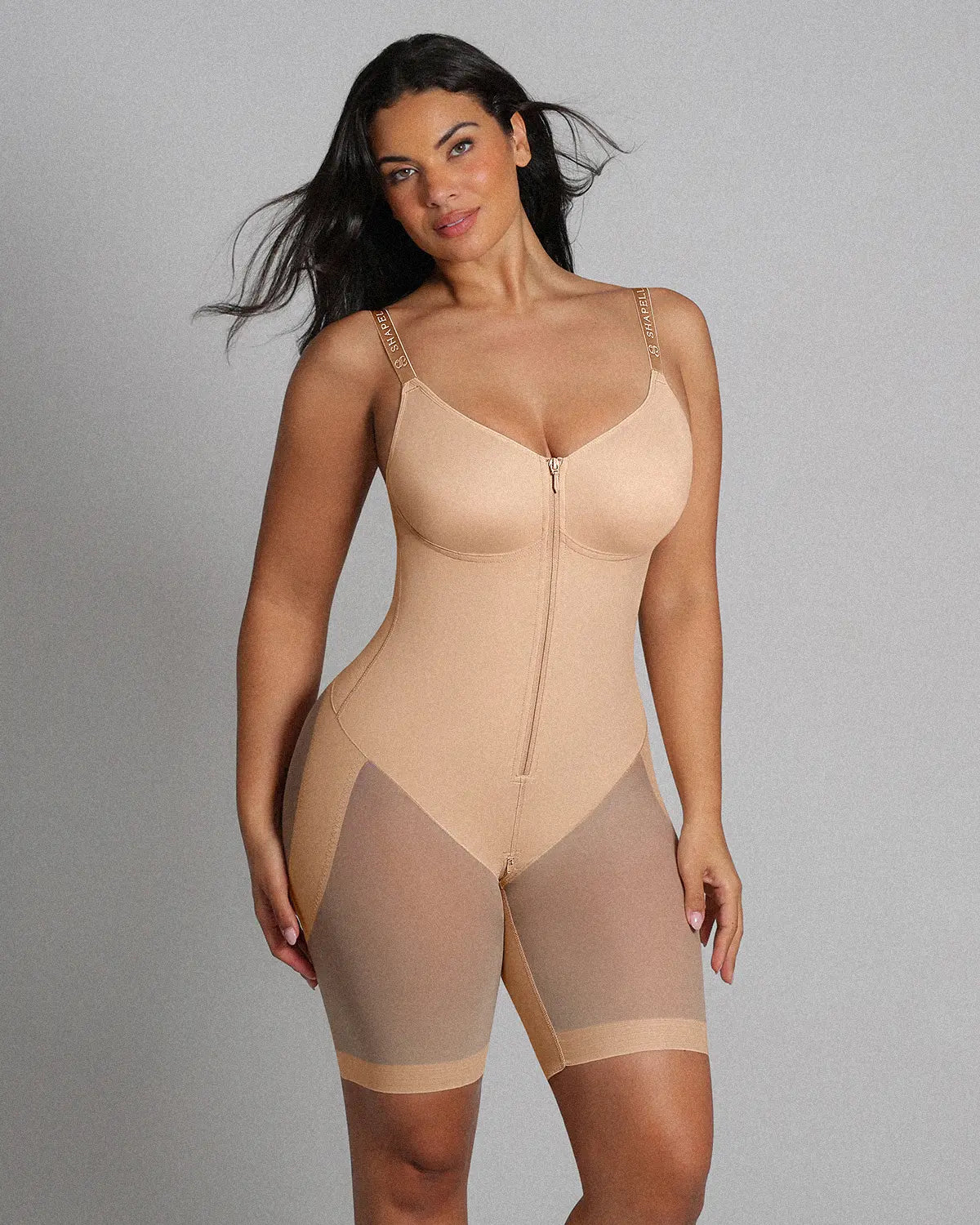 Body Modelador Hourglass de Corpo Inteiro até à Coxa