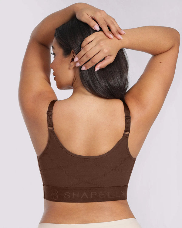 Unlined Wireless Front-Closure Bra