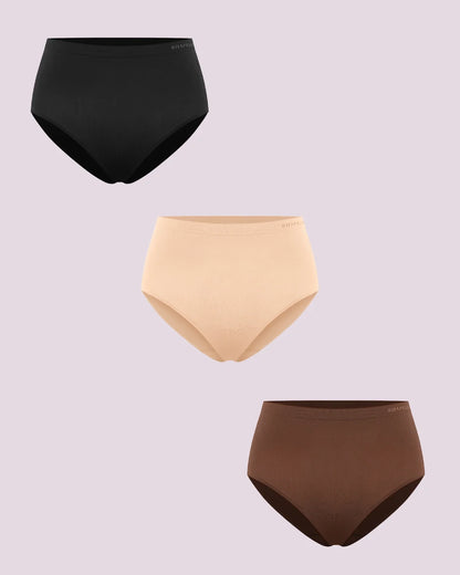 Skin Flow Comfy Mid-Rise Brief 3-Pack