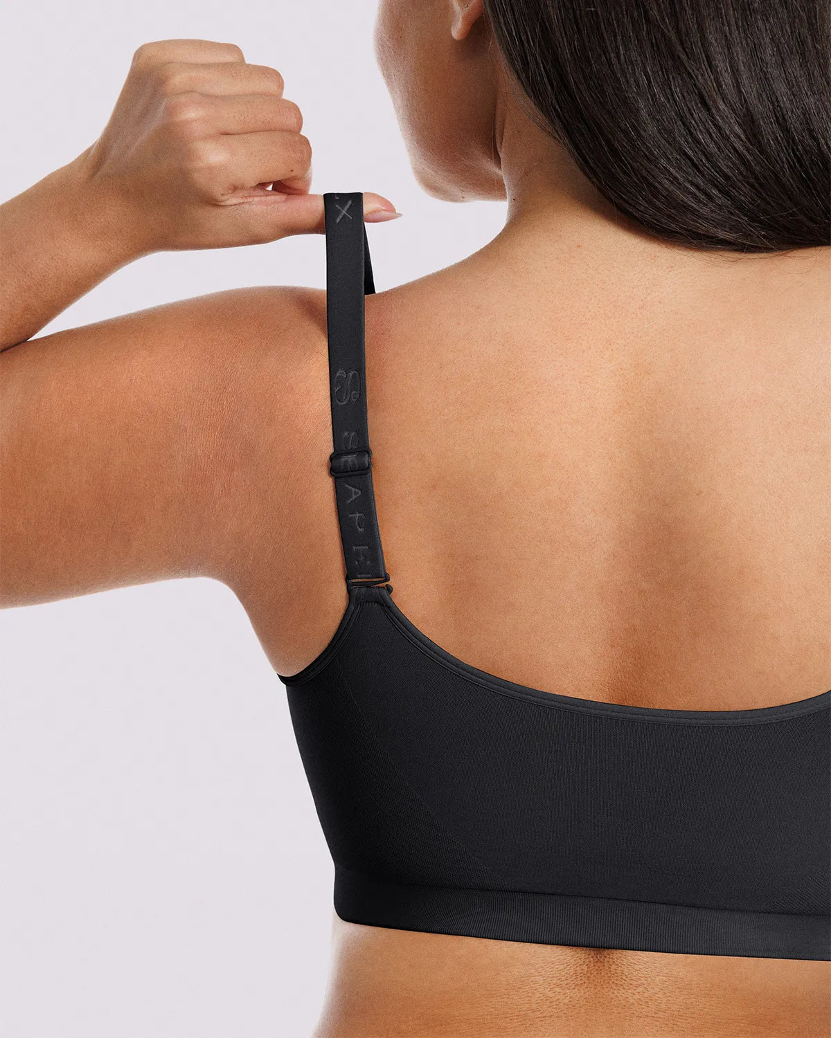 Skin Flow Front-Zipper Wireless Bra