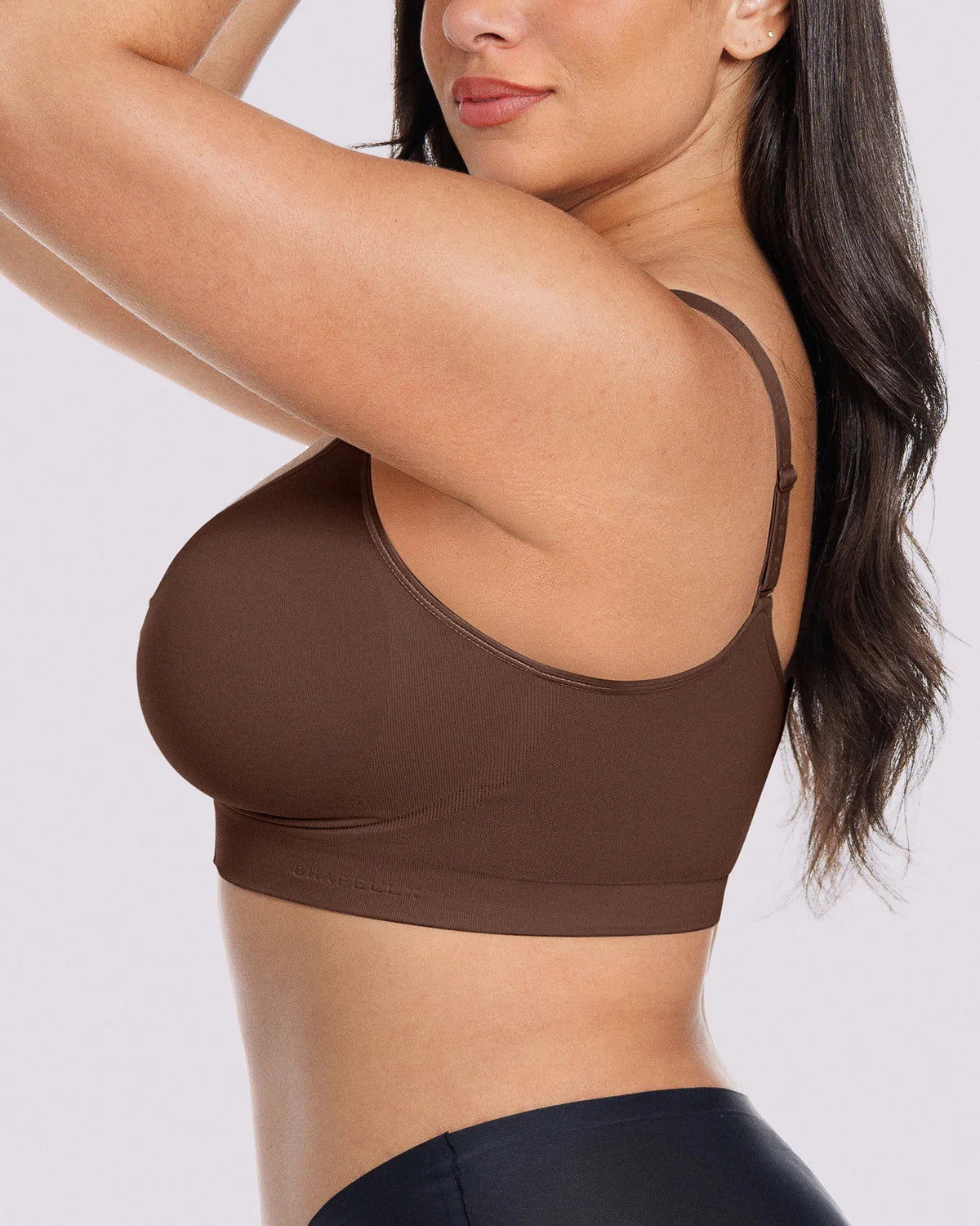 Skin Flow Front-Zipper Wireless Bra