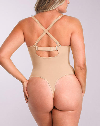 Strapless Thong Bodysuit