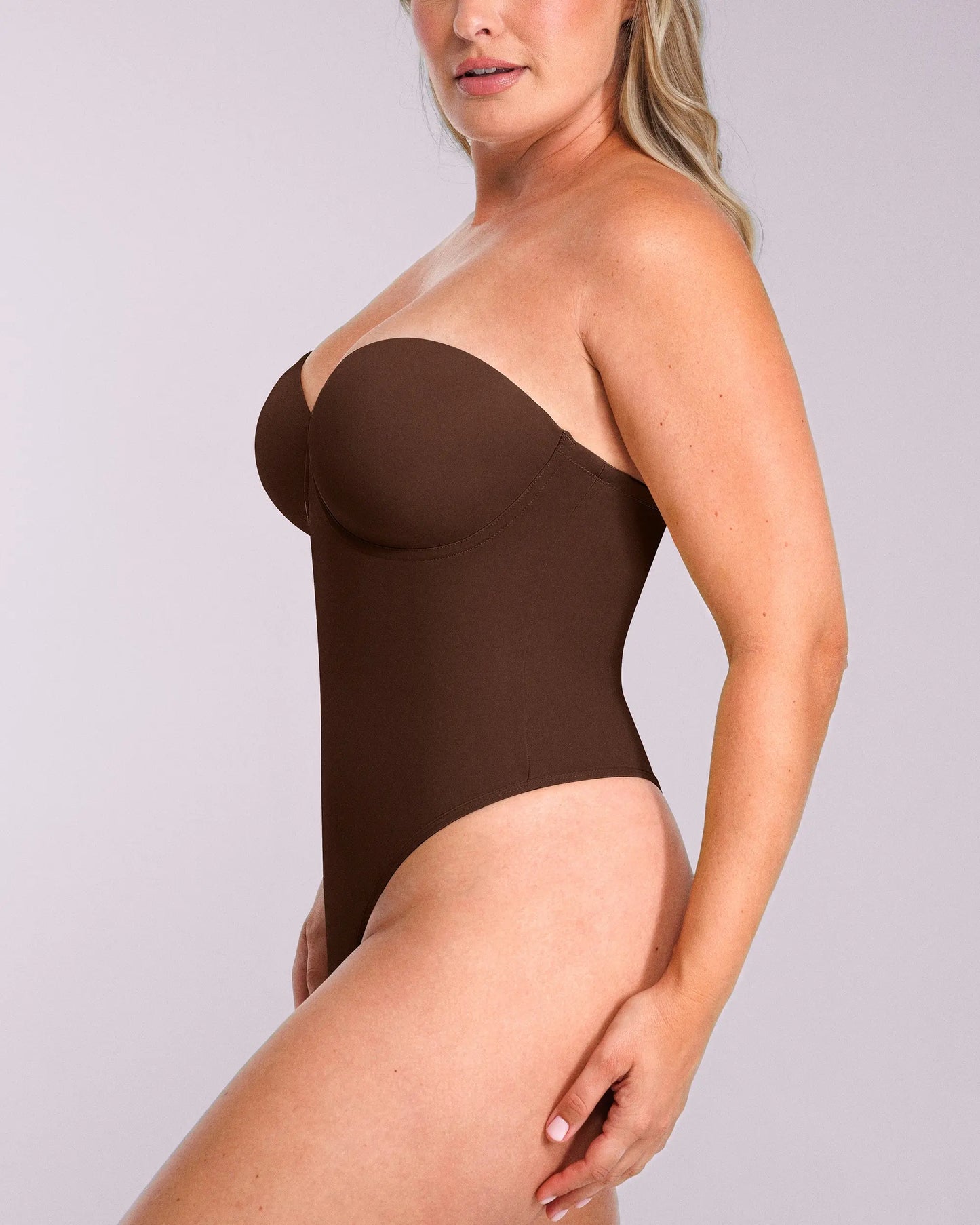 Strapless Thong Bodysuit