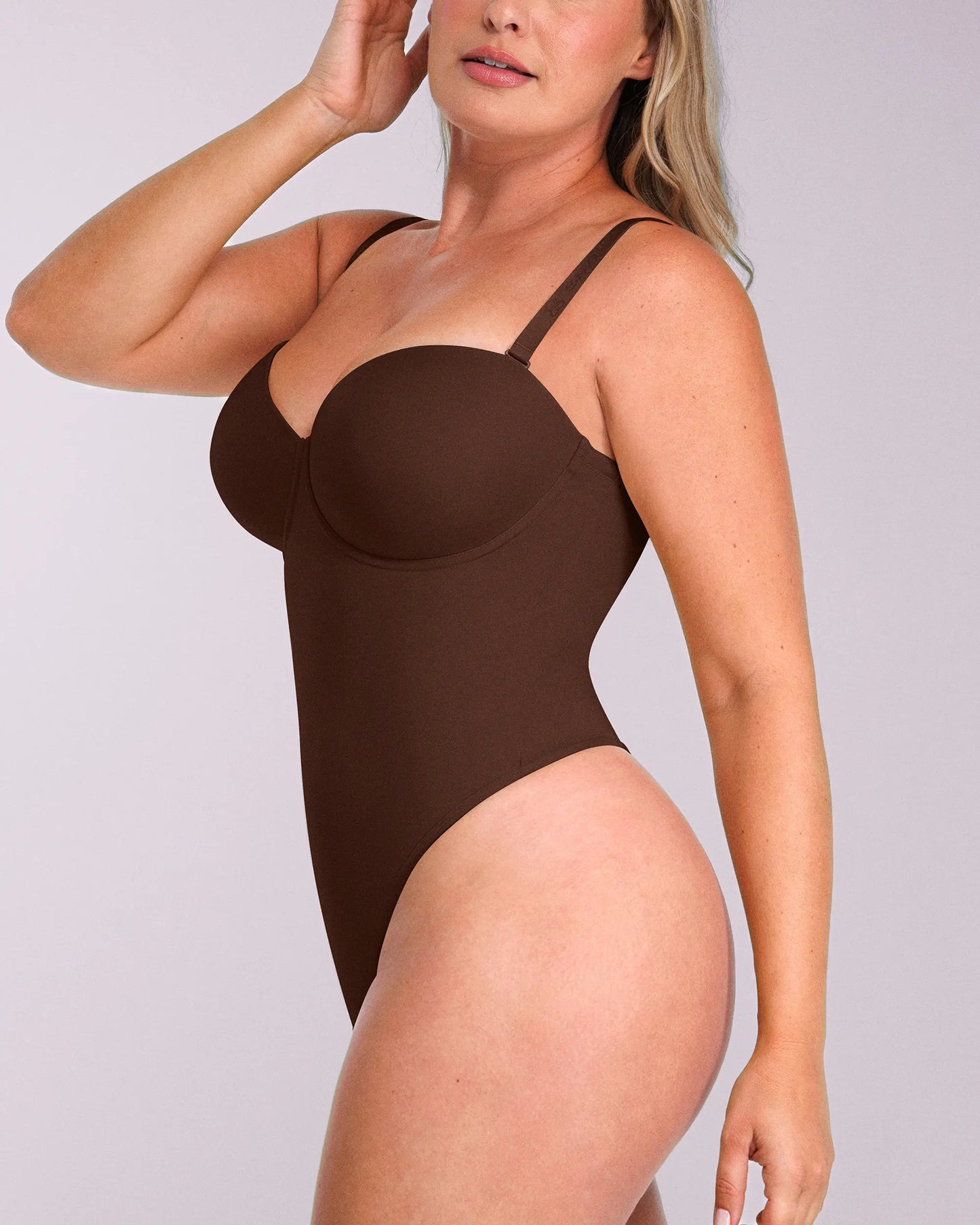 Strapless Thong Bodysuit