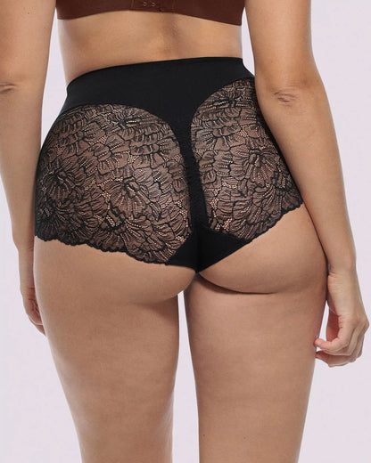 MeshSmooth™ Mid-Waist Lace Brief