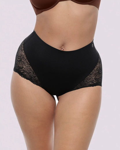 MeshSmooth™ Mid-Waist Lace Brief