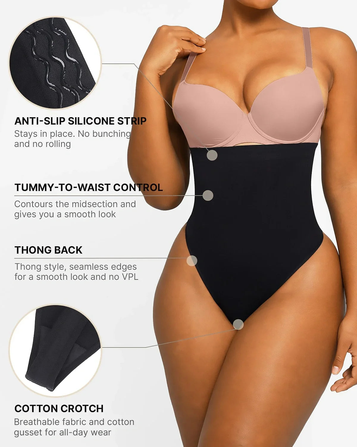 Skin Flow Eco Contour Seamless Thong