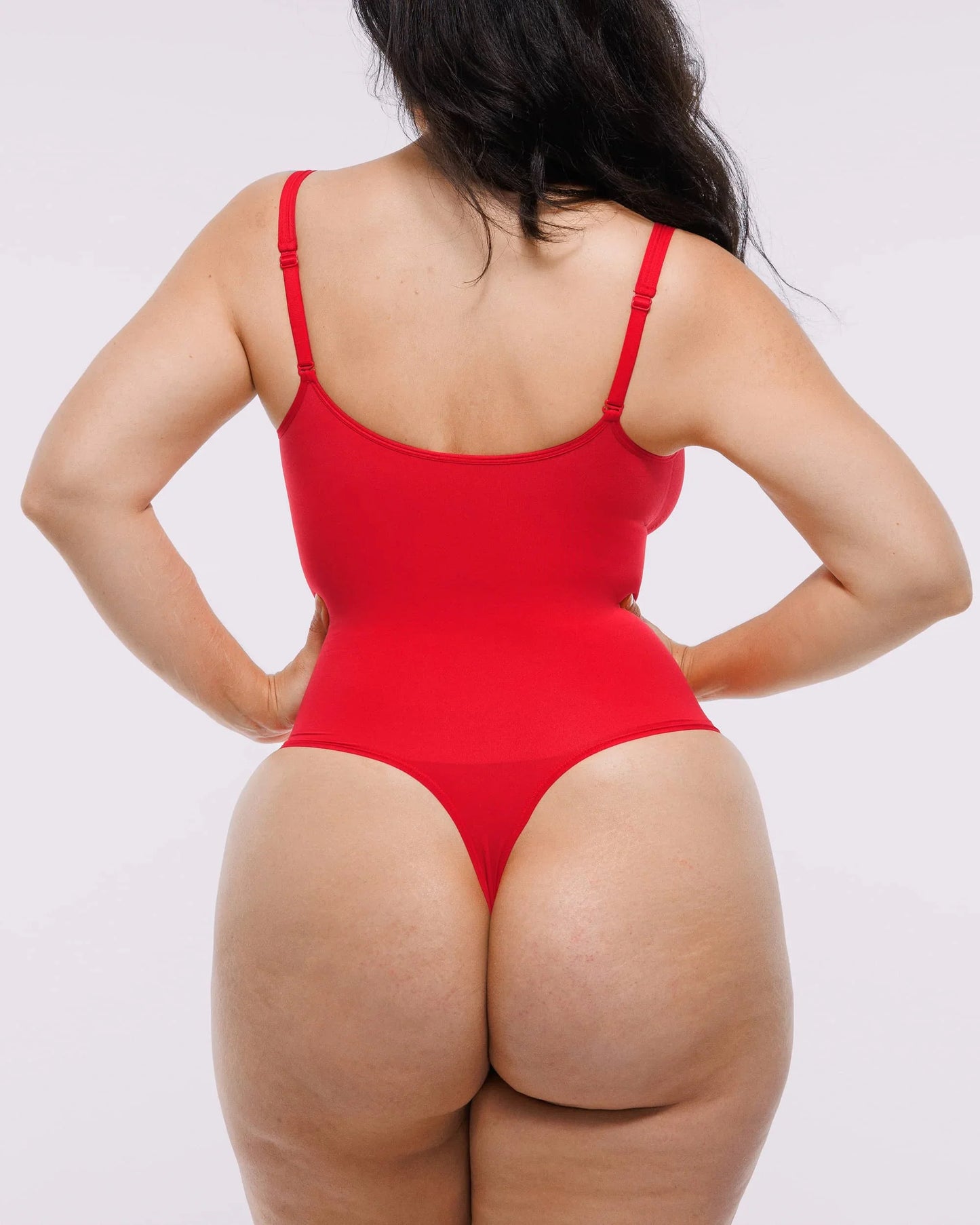 Skin Flow Zipper Front Thong Bodysuit