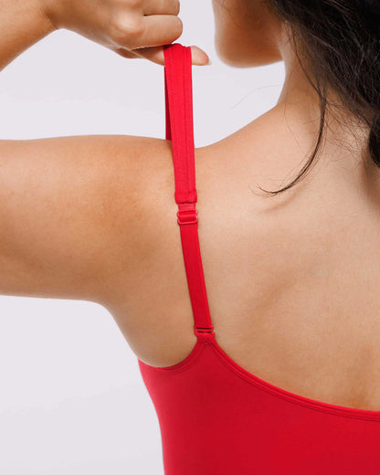 Skin Flow Zipper Front Thong Bodysuit