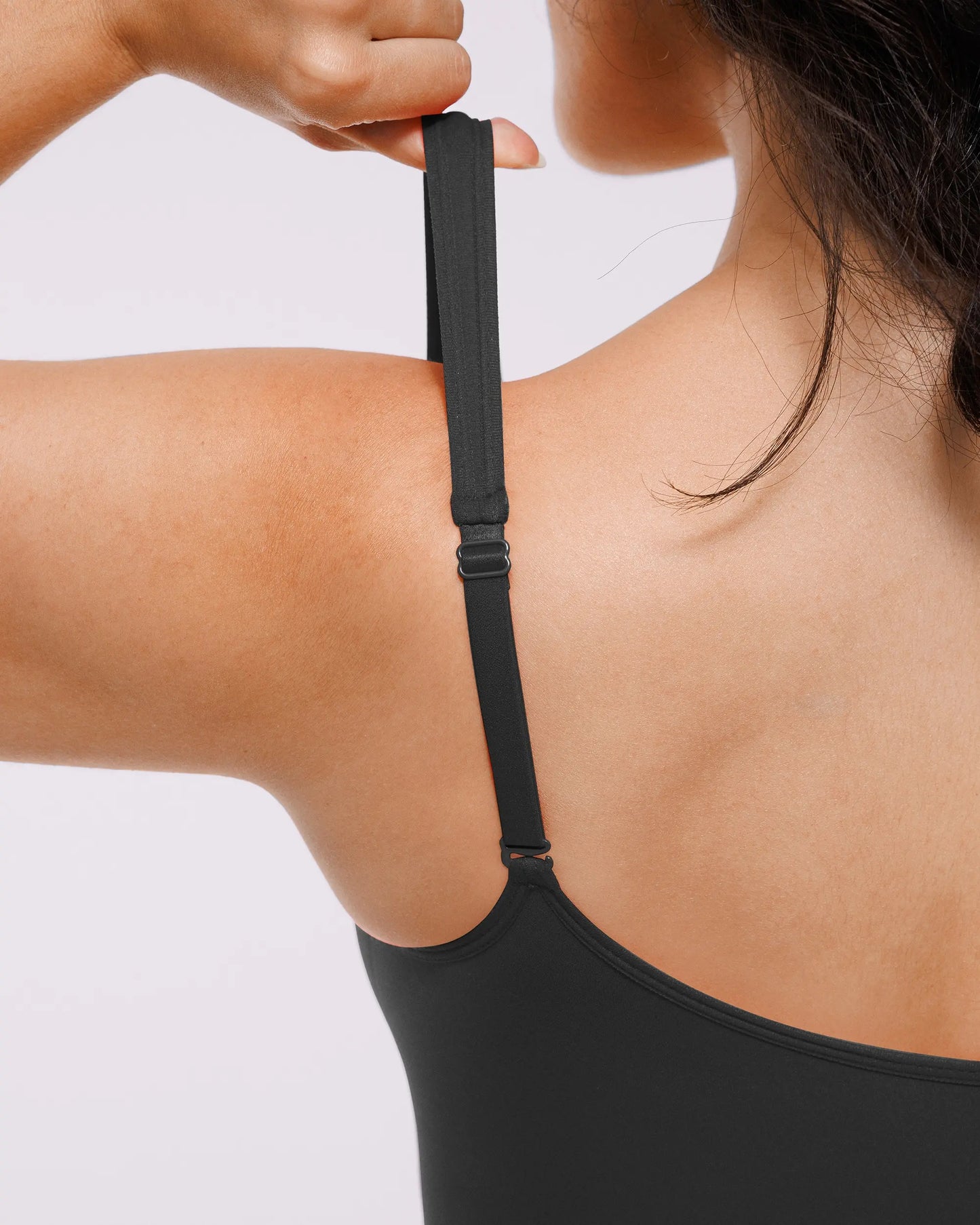 Skin Flow Zipper Front Thong Bodysuit