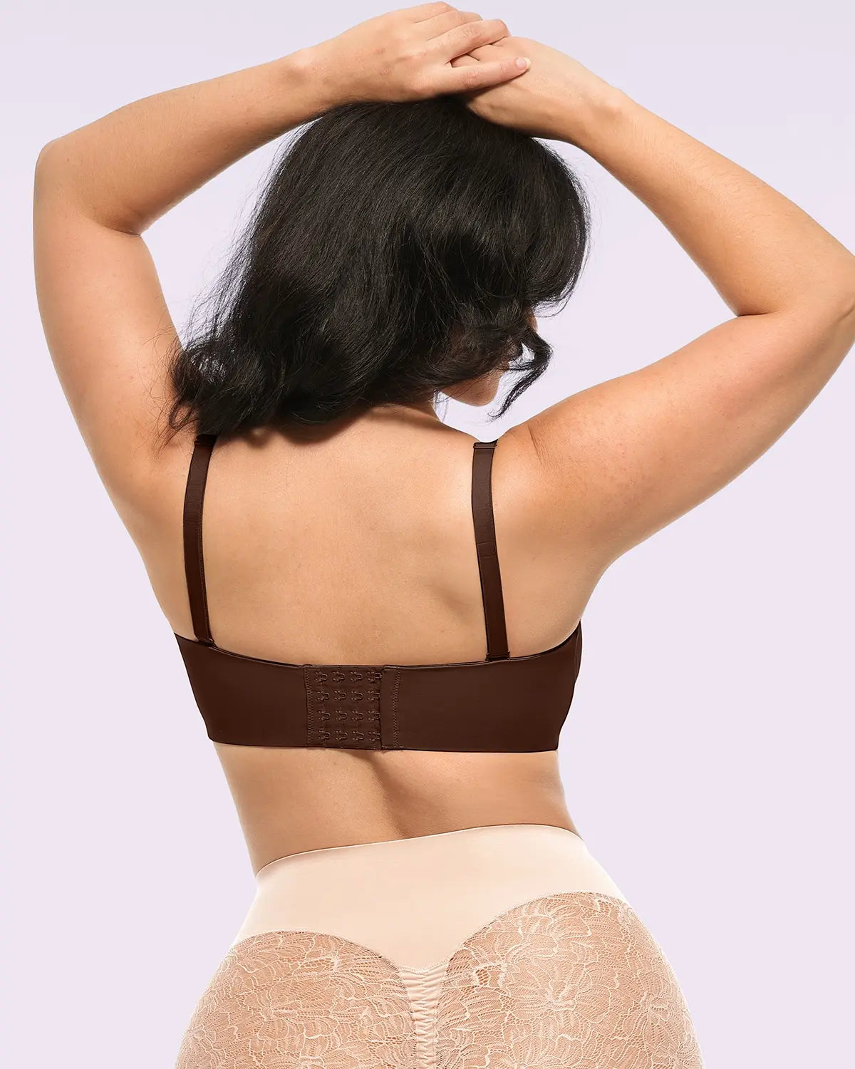Soutien-gorge push-up sans bretelles convertible