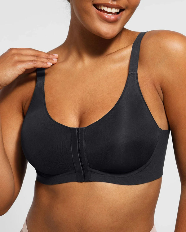 Cream Touch™ Wireless Front-Hook Back Smooth Bra