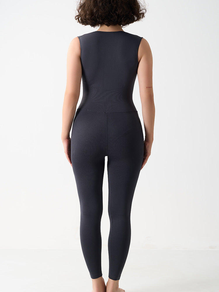 Body Curvy™ Seamless Sleeveless Shaping Jumpsuit