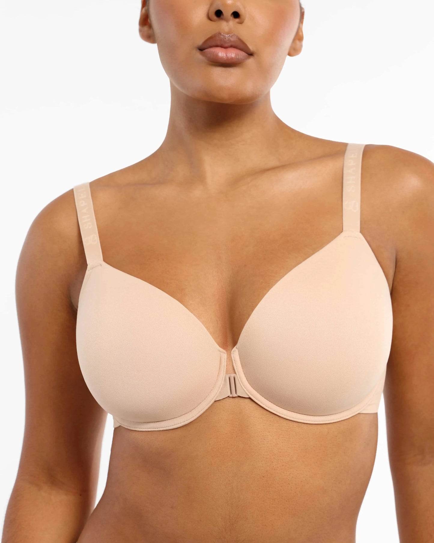 Skin Flow Front Close Underwired T-Shirt Bra