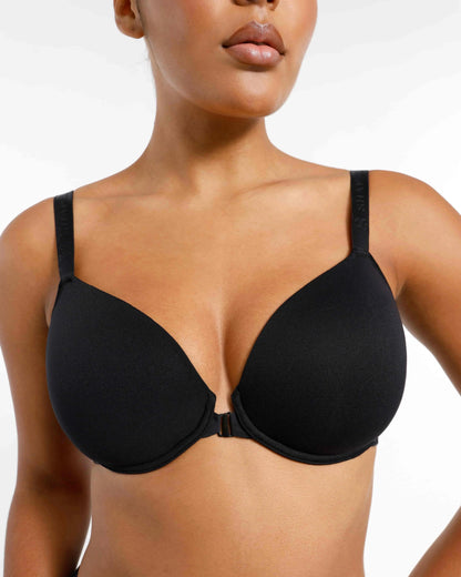 Skin Flow Front Close Underwired T-Shirt Bra