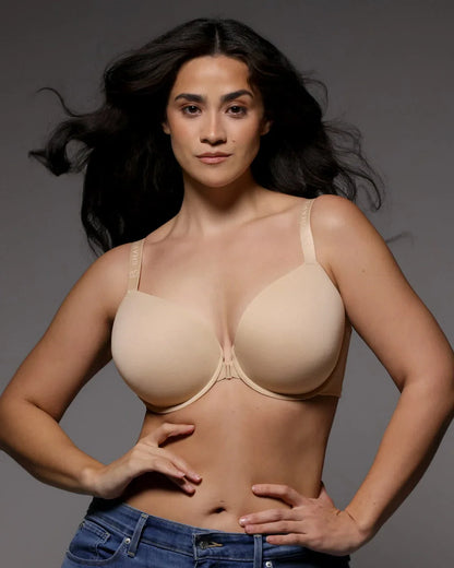 Skin Flow Front Close Underwired T-Shirt Bra