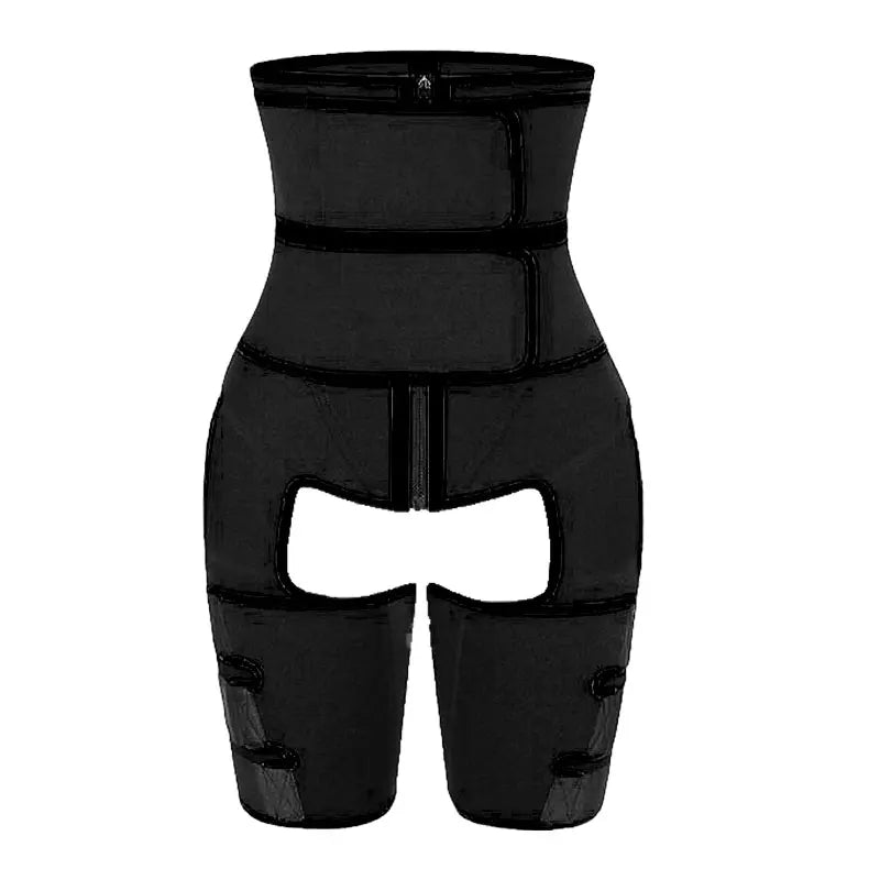 Body Curvy™ Neoprene Waist & Thigh Shaper with Adjustable Belt