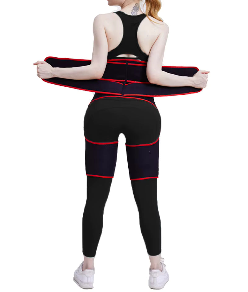 Body Curvy™ Neoprene Waist & Thigh Shaper with Adjustable Belt