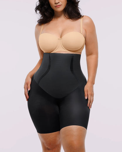 Curve Code™ LYCRA®FitSense™ High-Waisted Mid Thigh Short