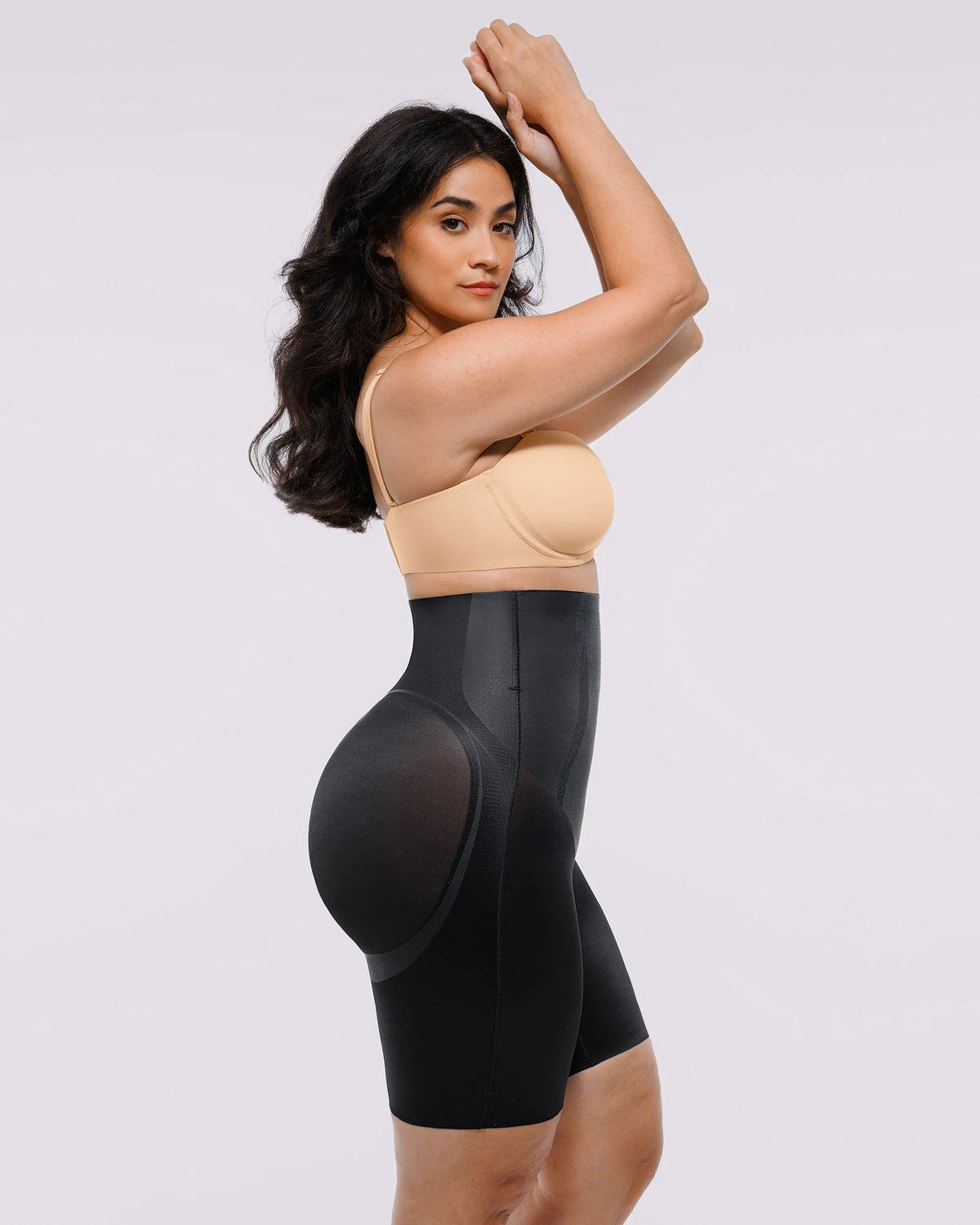 Calções de Cintura Subida e Comprimento Médio da Coxa Curve Code™ LYCRA®FitSense™
