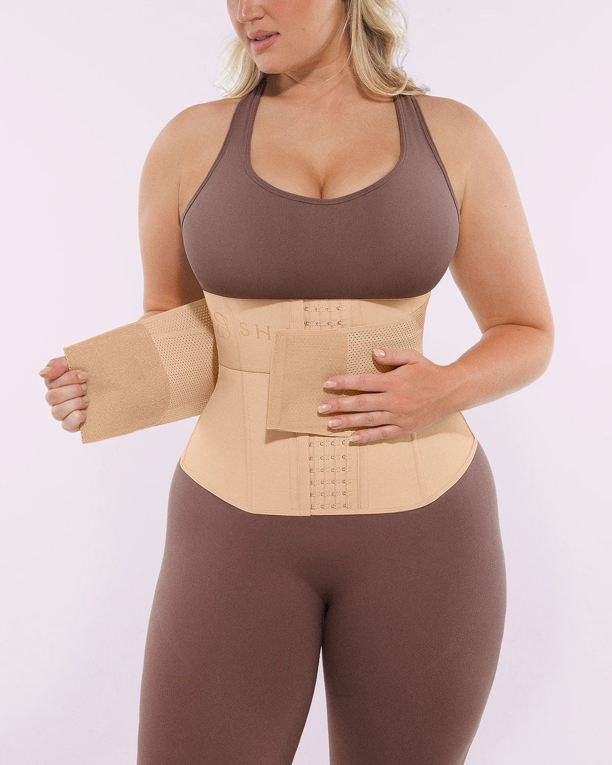 Convertible 2-in-1 Latex Waist Trainer