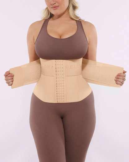 Convertible 2-in-1 Latex Waist Trainer