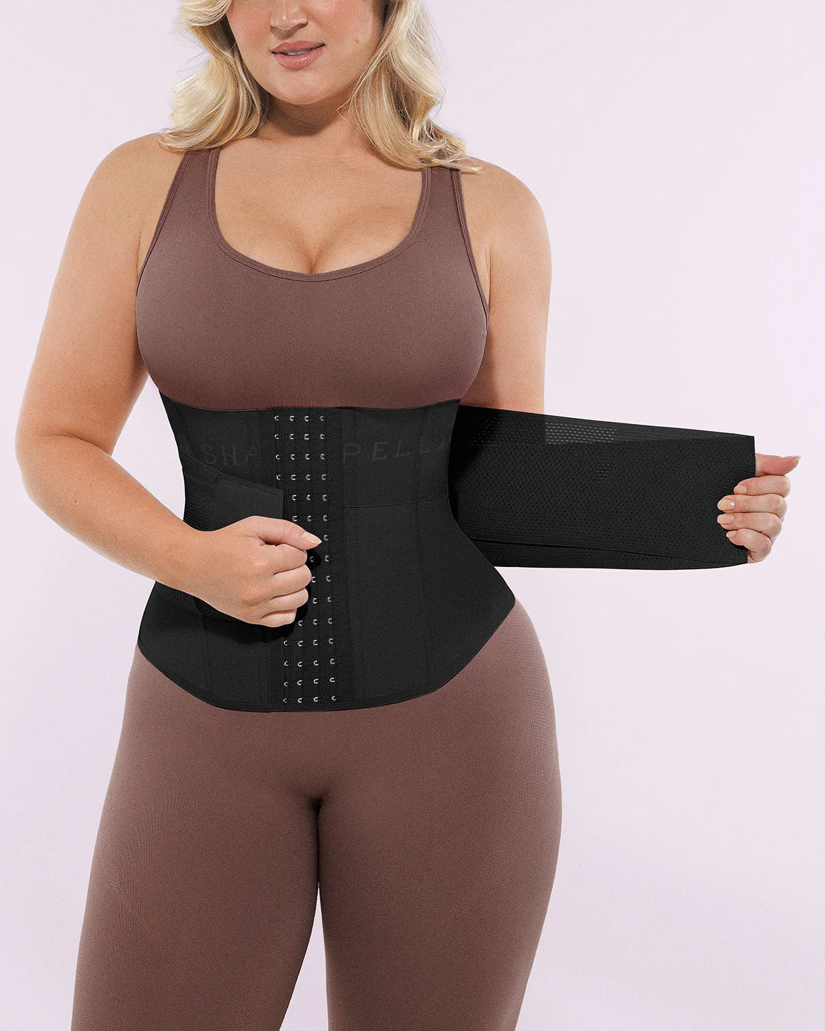 Convertible 2-in-1 Latex Waist Trainer