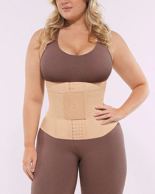 Convertible 2-in-1 Latex Waist Trainer