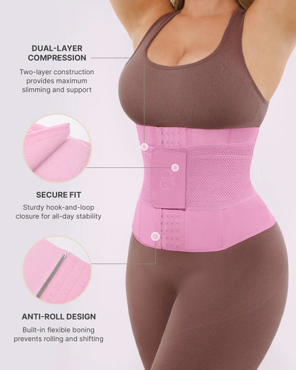 Convertible 2-in-1 Latex Waist Trainer