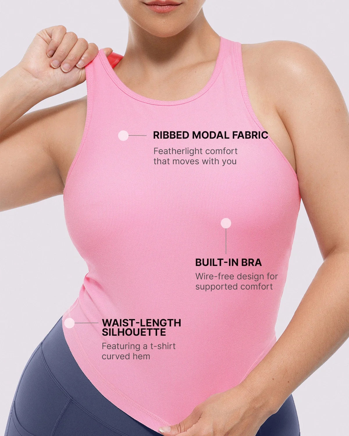 Built-In Bra Tank