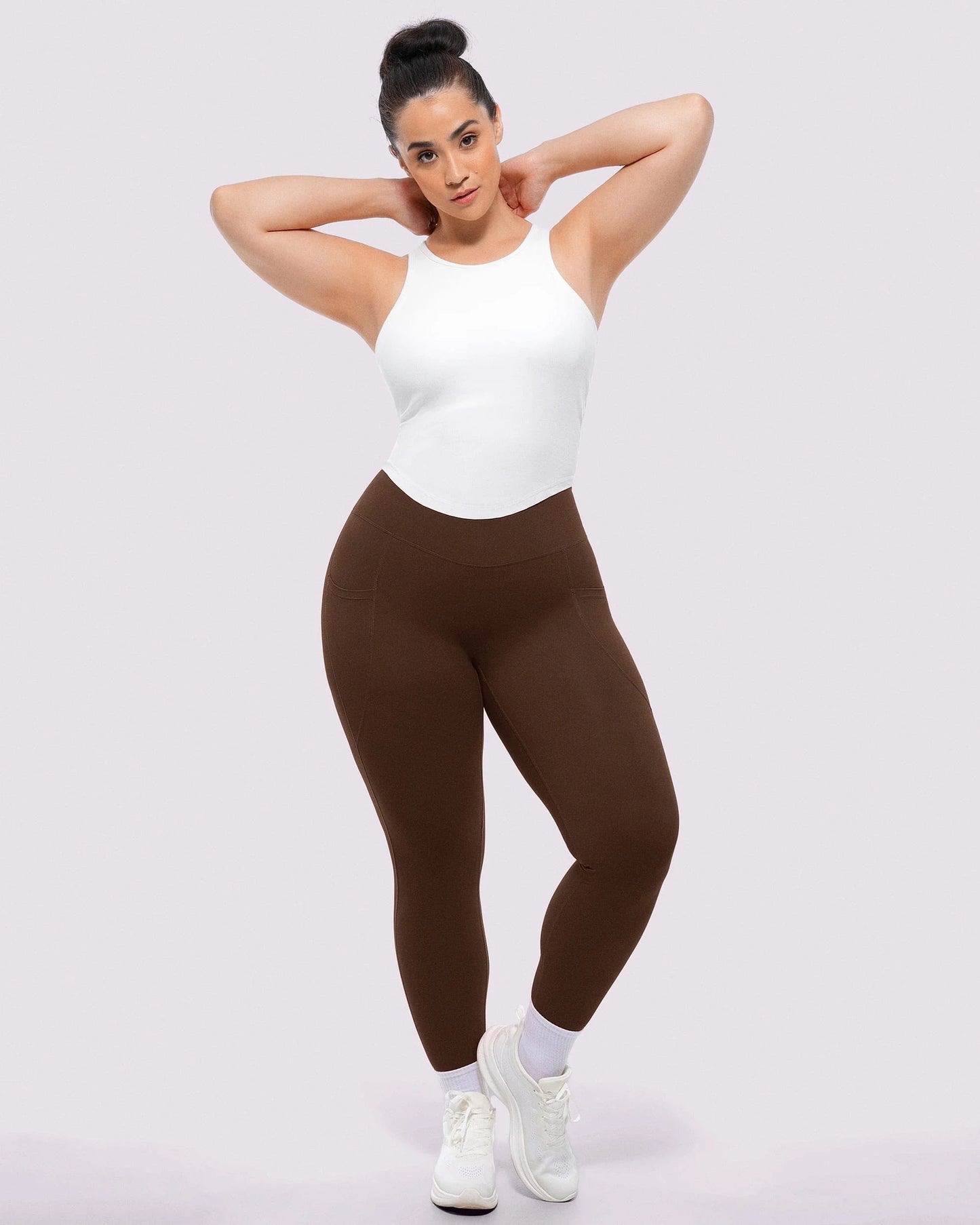 High-Waisted Side Pocket Shaping Leggings