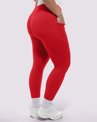 High-Waisted Side Pocket Shaping Leggings