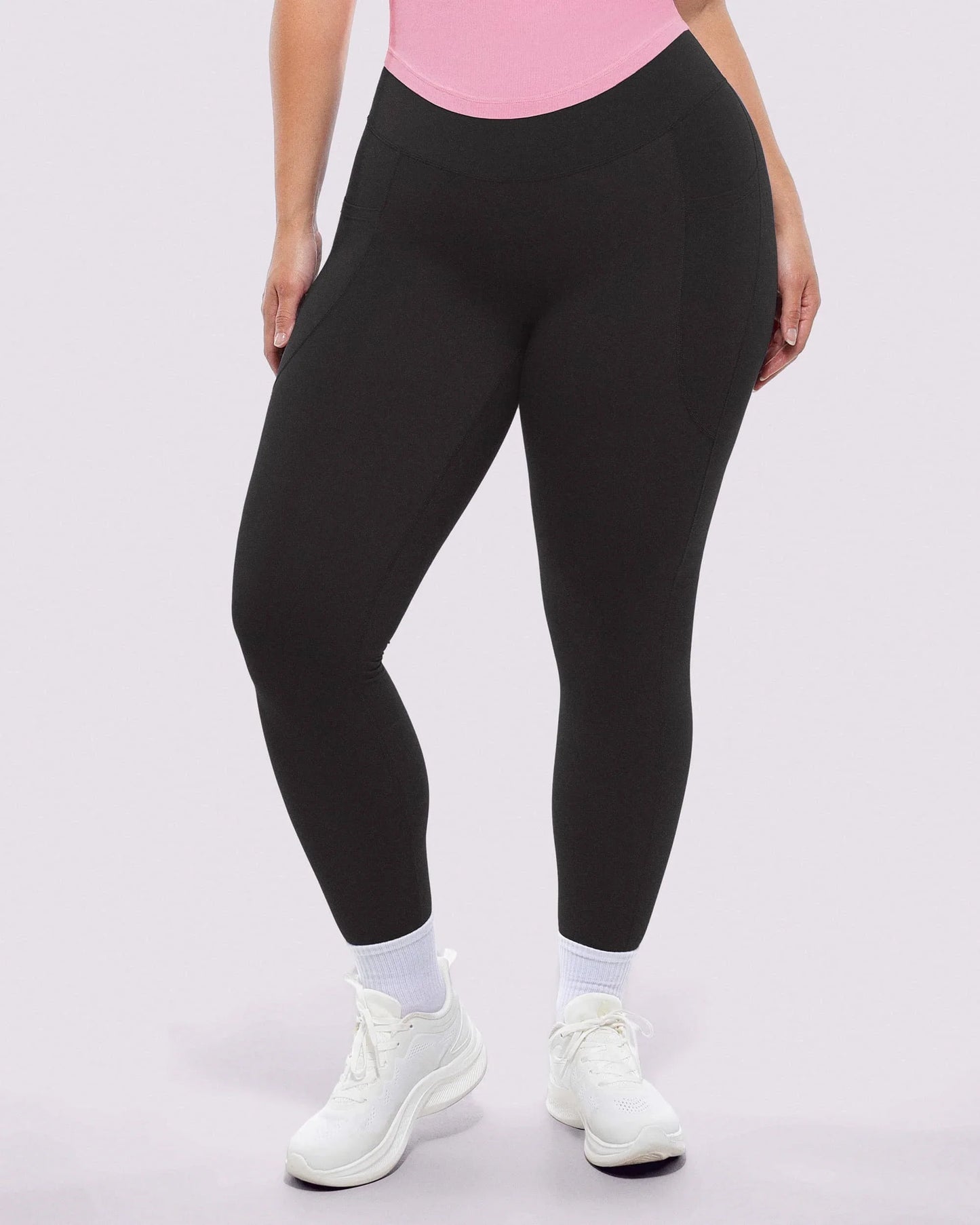 High-Waisted Side Pocket Shaping Leggings