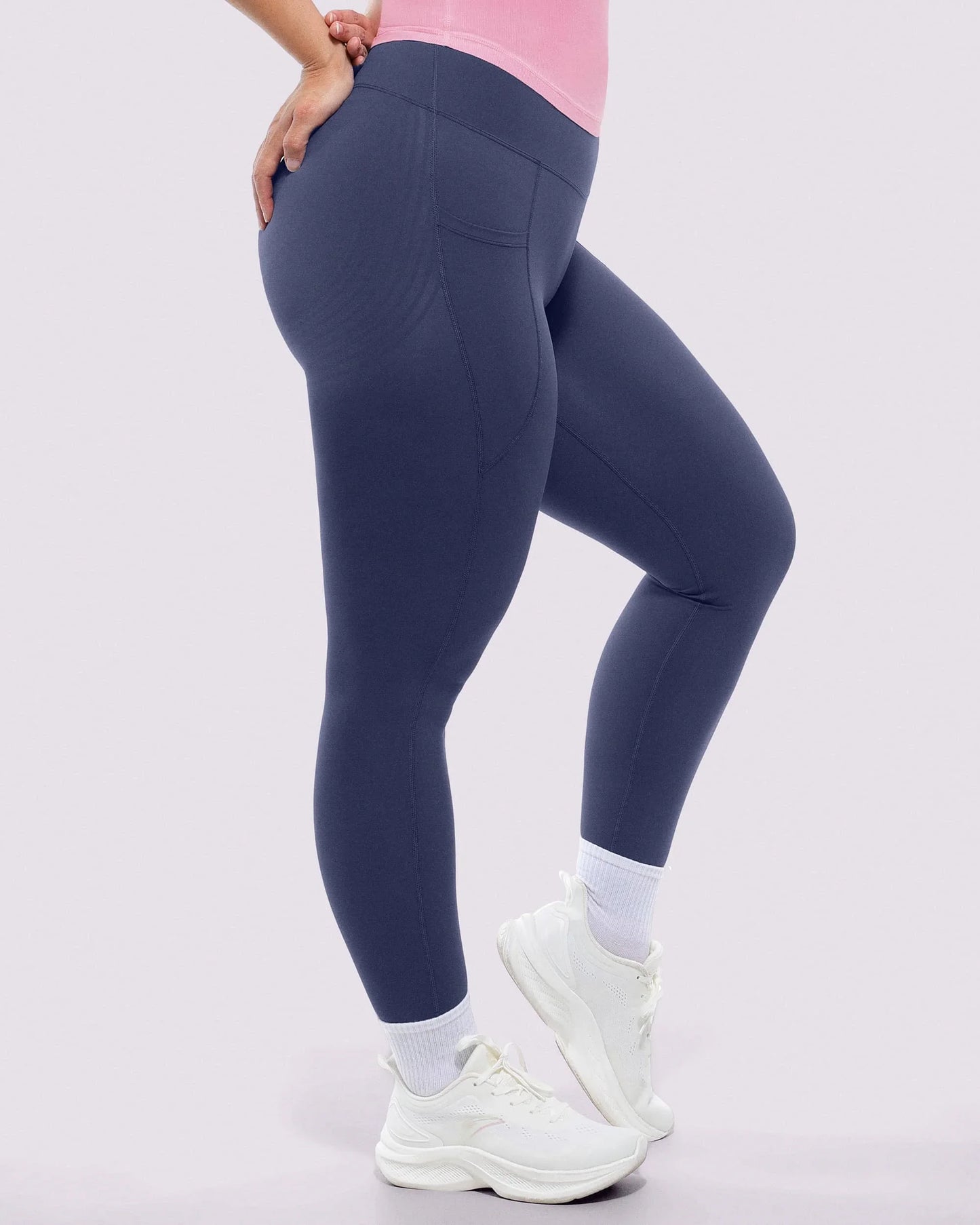 High-Waisted Side Pocket Shaping Leggings