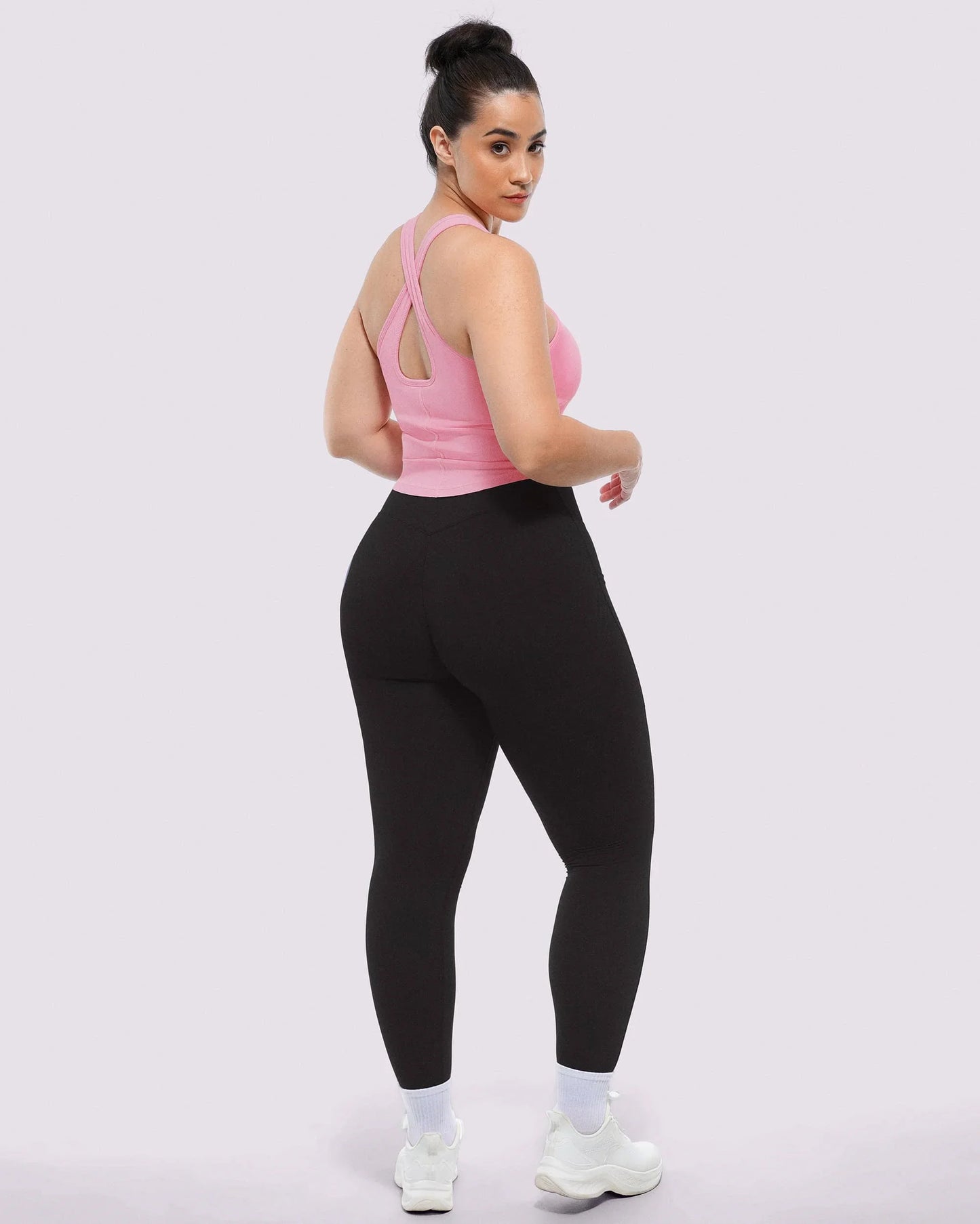 High-Waisted Side Pocket Shaping Leggings