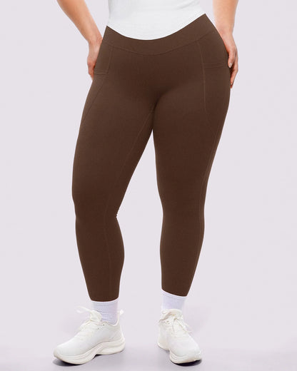 High-Waisted Side Pocket Shaping Leggings