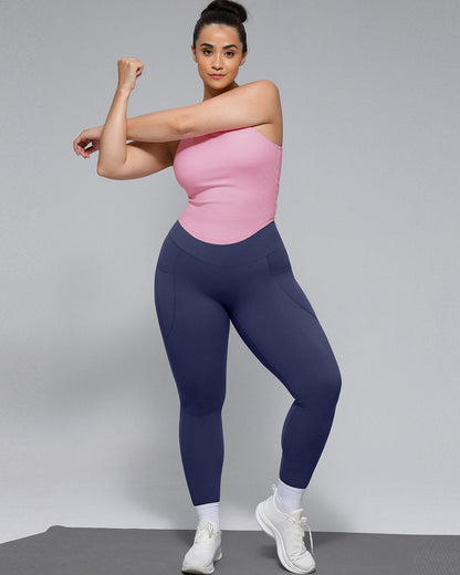 High-Waisted Side Pocket Shaping Leggings