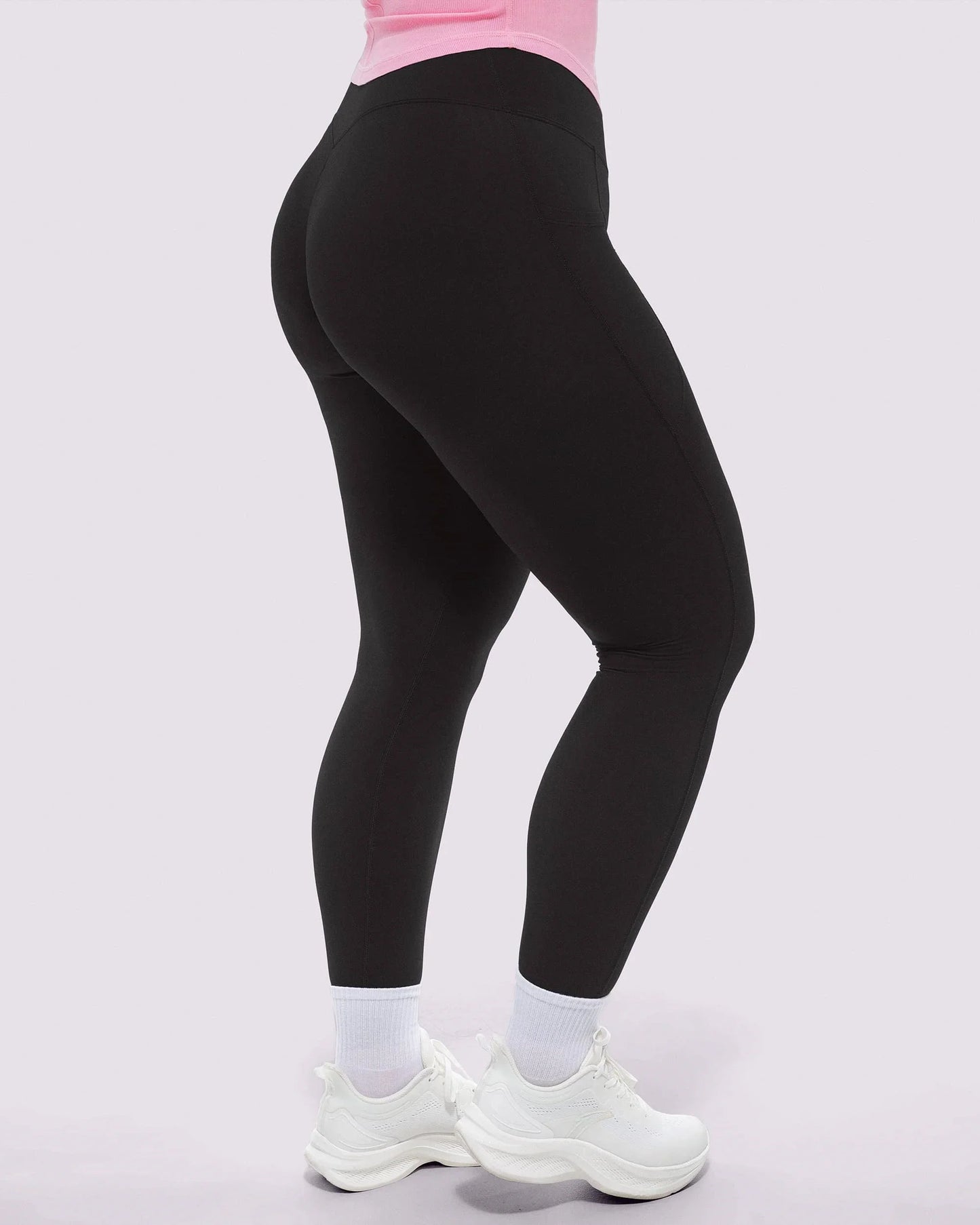 High-Waisted Side Pocket Shaping Leggings
