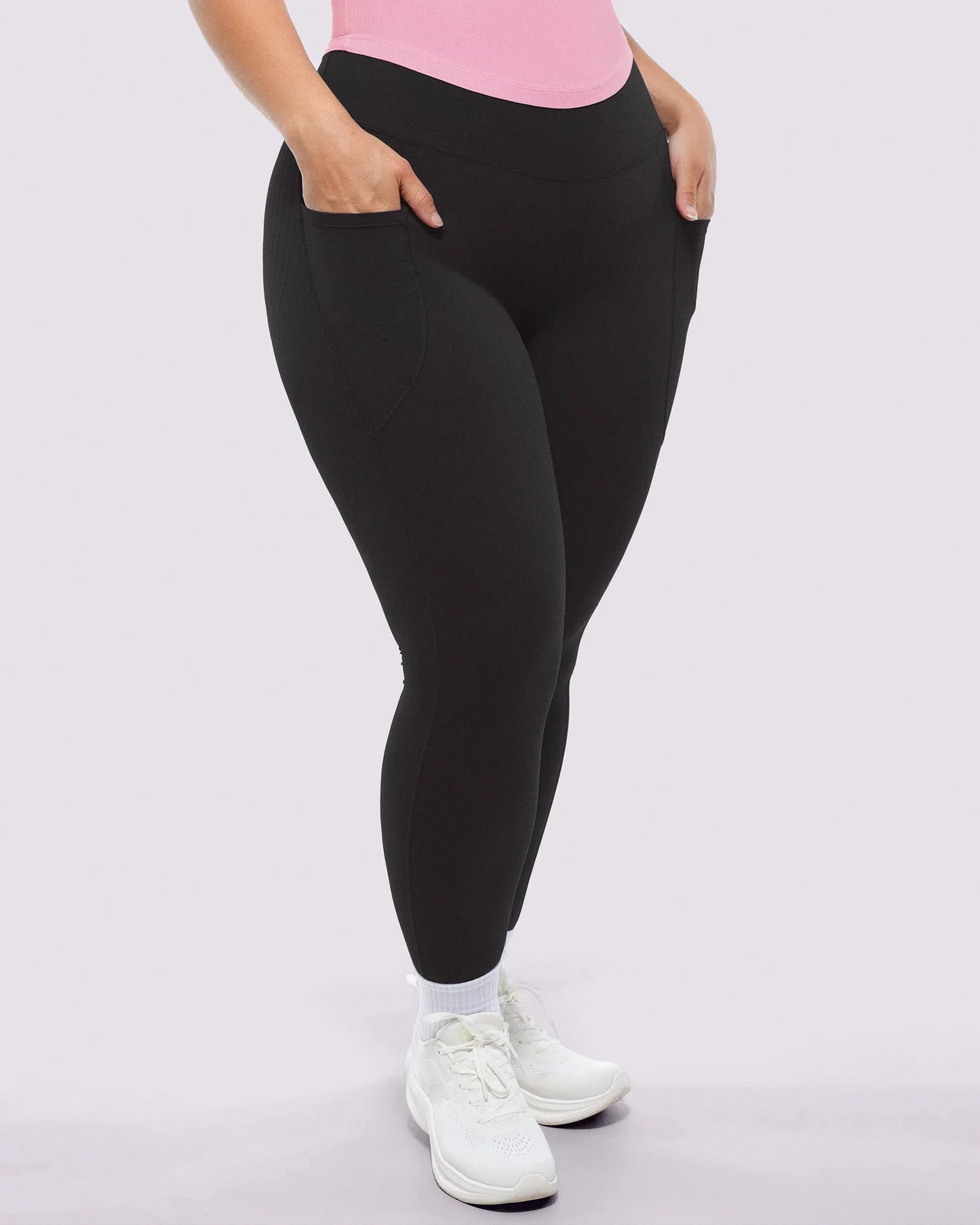 High-Waisted Side Pocket Shaping Leggings