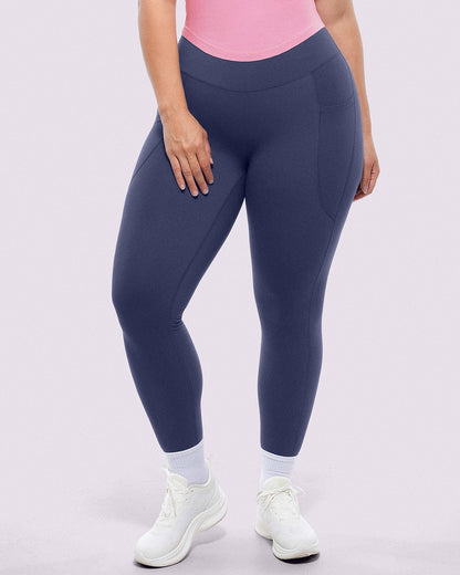 High-Waisted Side Pocket Shaping Leggings