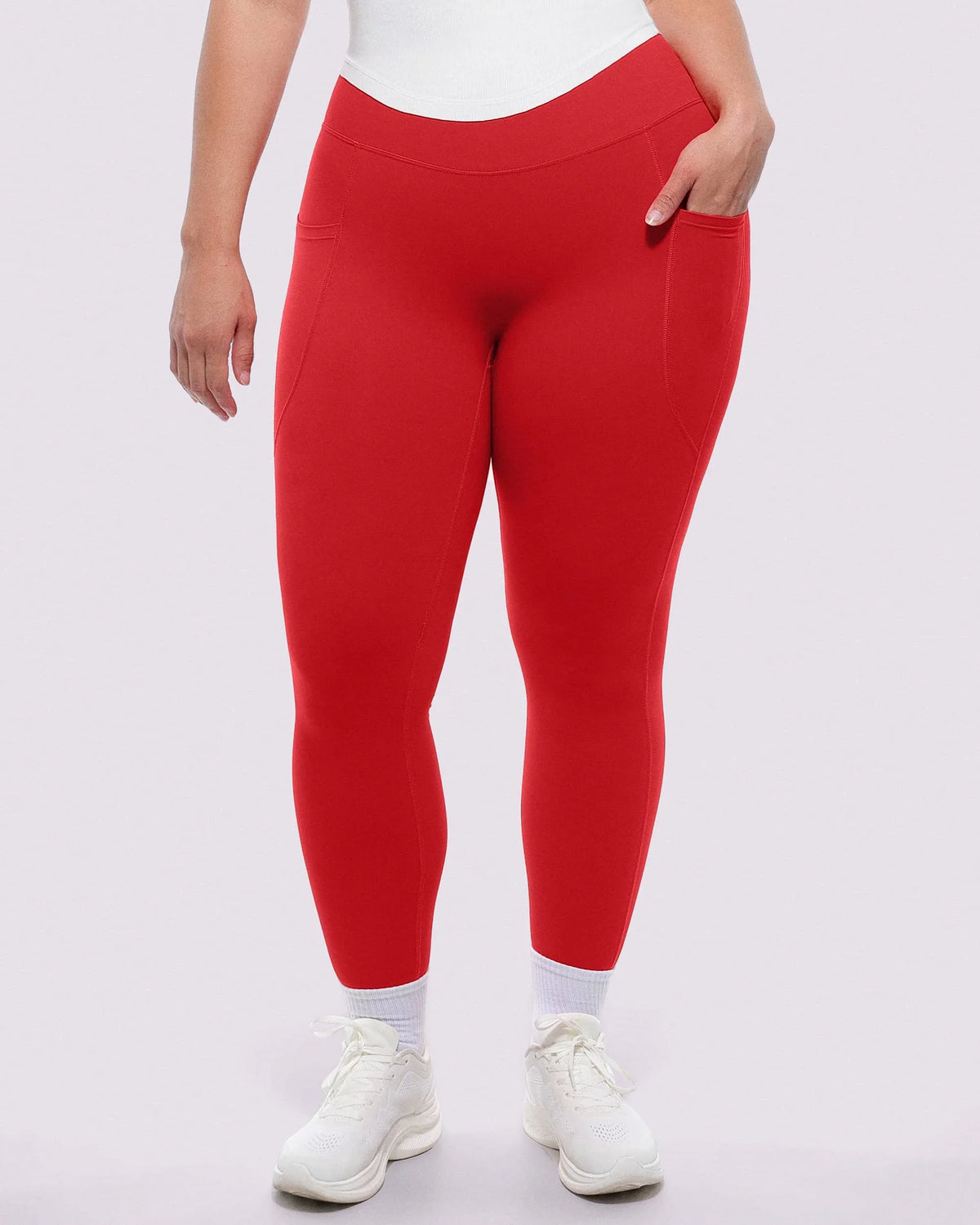 High-Waisted Side Pocket Shaping Leggings