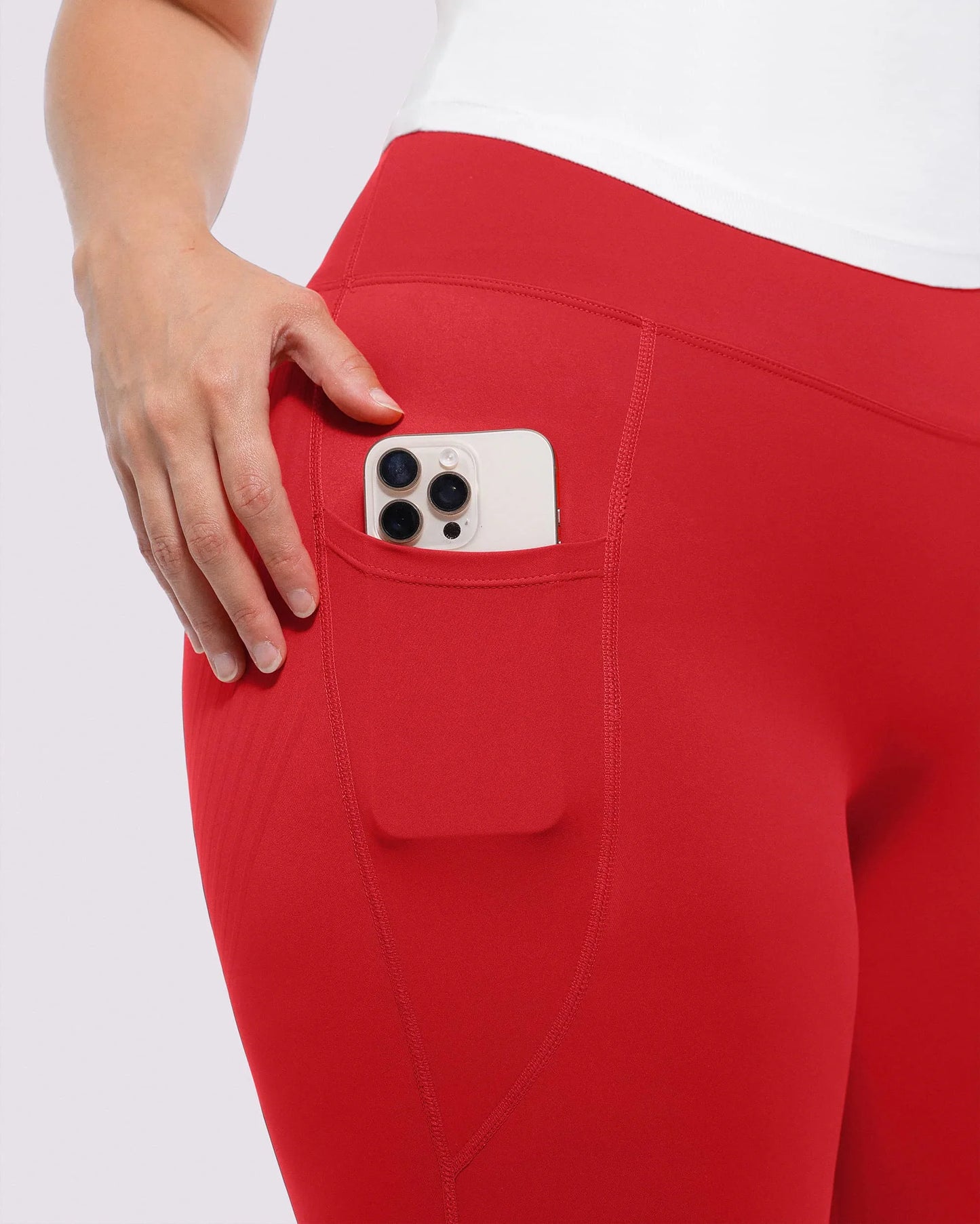 High-Waisted Side Pocket Shaping Leggings