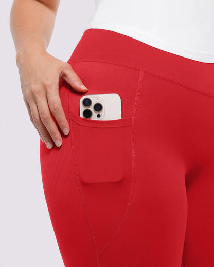 High-Waisted Side Pocket Shaping Leggings