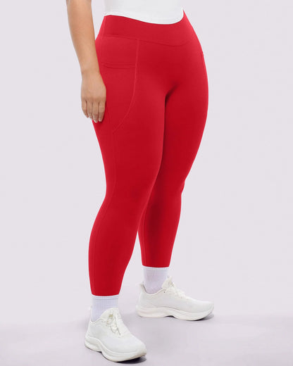 High-Waisted Side Pocket Shaping Leggings