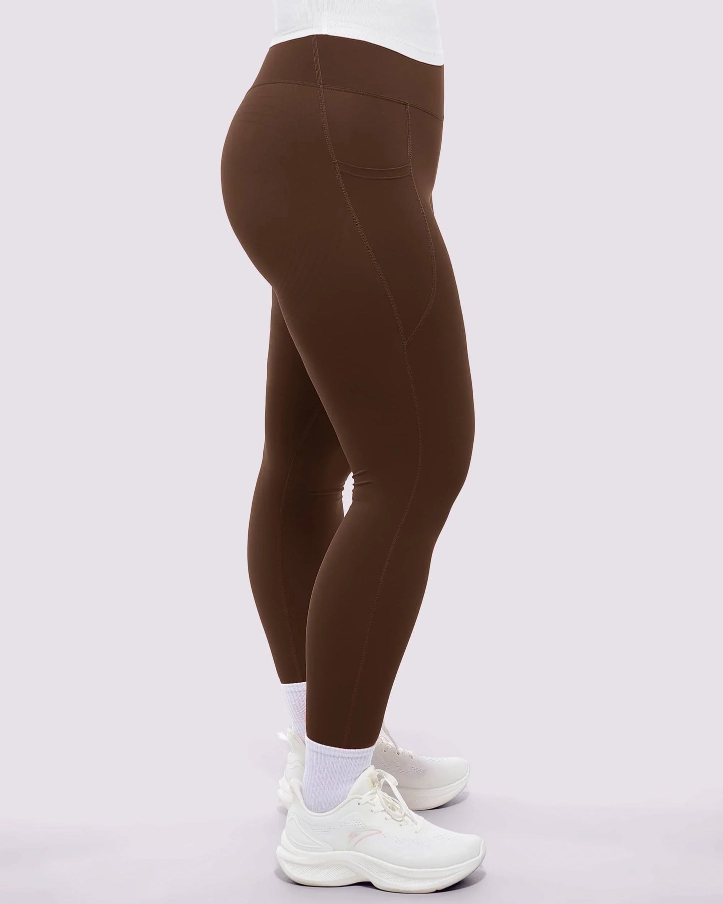 High-Waisted Side Pocket Shaping Leggings