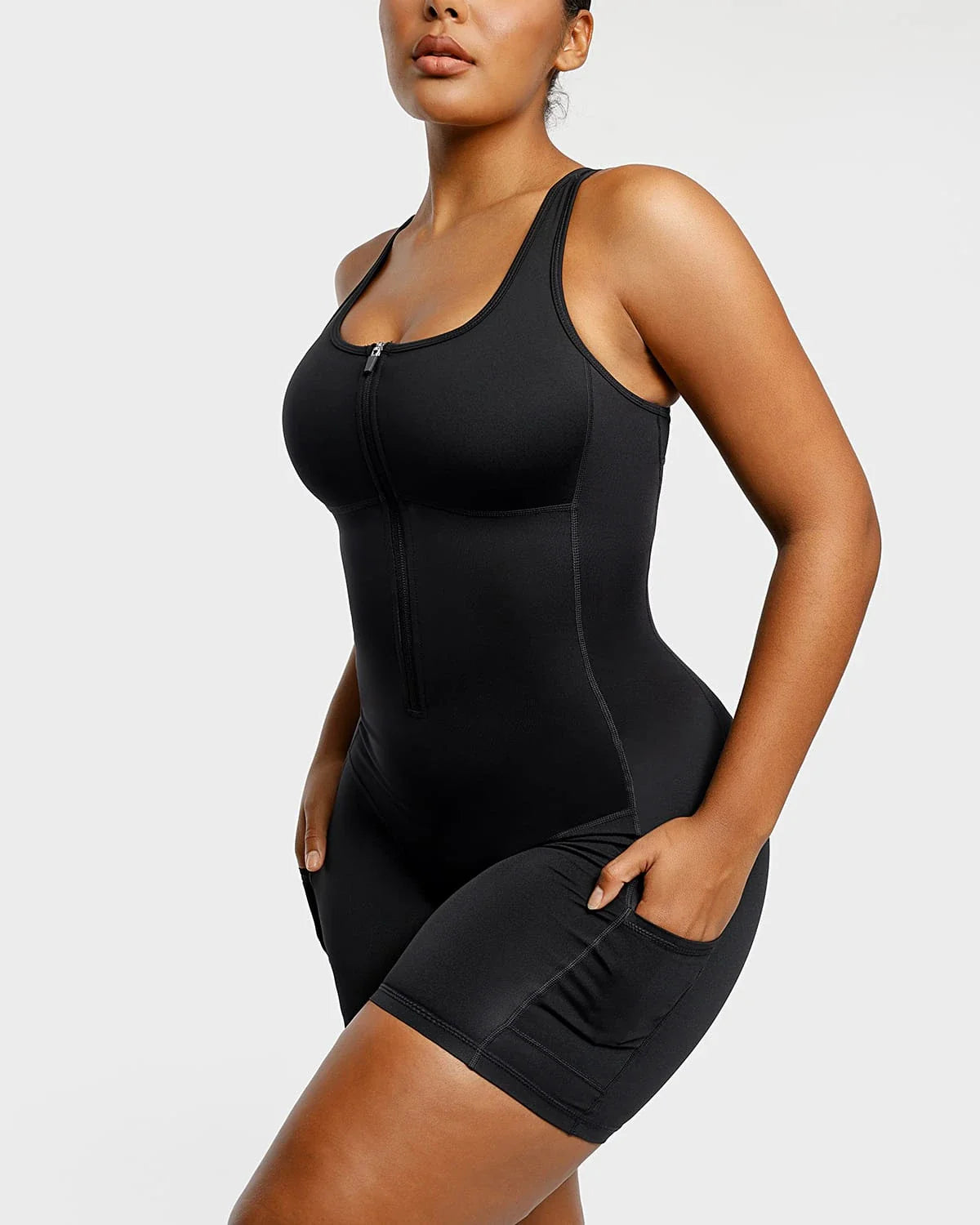 Moisture-Wicking Sports Jumpsuit